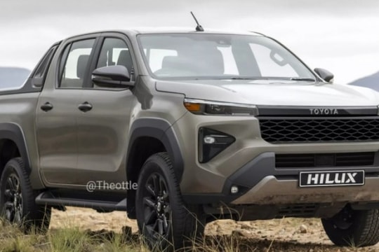 Toyota Hilux thế hệ mới lộ thiết kế, hứa hẹn nâng cấp toàn diện