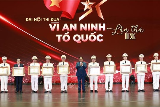 Thủ tướng Phạm Minh Chính: Công an nhân dân là “điểm tựa bình yên” của nhân dân