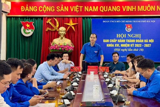 Đồng chí Nguyễn Tiến Hưng được bầu làm Bí thư Thành đoàn Hà Nội