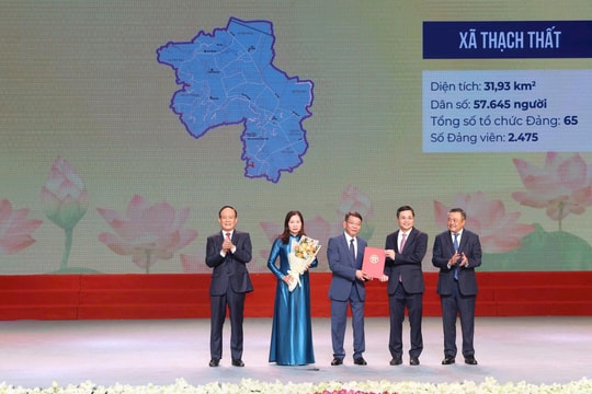 Đổi mới, sáng tạo, xây dựng xã Thạch Thất văn minh, hiện đại, nhân dân hạnh phúc
