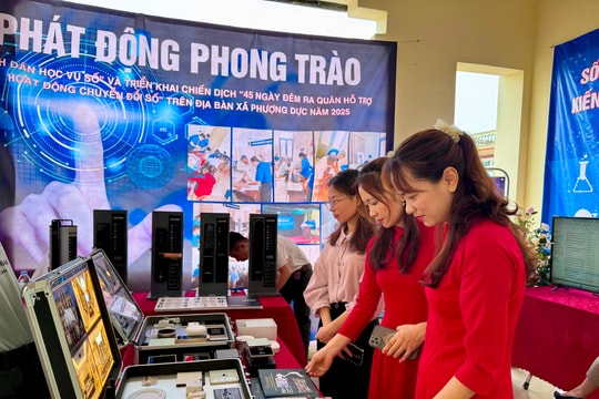 Xã Phượng Dực phát động Chiến dịch chuyển đổi số, hướng tới chính quyền phục vụ