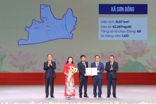 Xã Sơn Đồng quyết tâm trở thành đô thị văn minh, giàu đẹp, nhân dân hạnh phúc