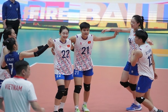 U21 Việt Nam thắng thuyết phục chủ nhà U21 Indonesia tại giải bóng chuyền U21 thế giới