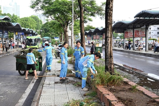 Tăng cường giữ gìn trật tự đô thị, đảm bảo vệ sinh môi trường