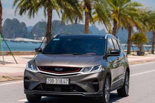 Geely Việt Nam ưu đãi lên đến 100 triệu đồng trong tháng 8