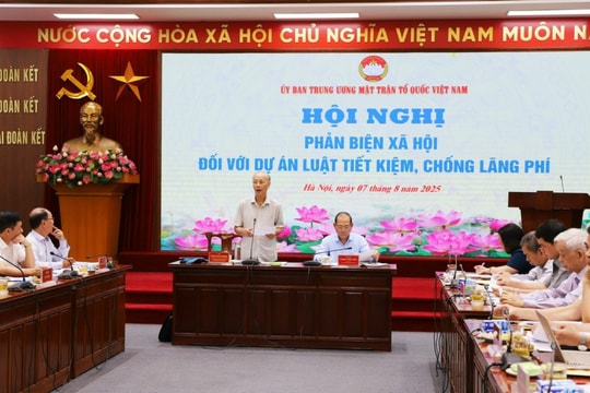 Khẳng định vai trò giám sát của MTTQ Việt Nam với lĩnh vực tiết kiệm, chống lãng phí