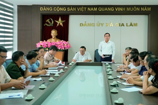 Mặt trận Tổ quốc Gia Lâm đóng góp 48 ý kiến vào dự thảo Văn kiện Đại hội của Đảng và thành phố