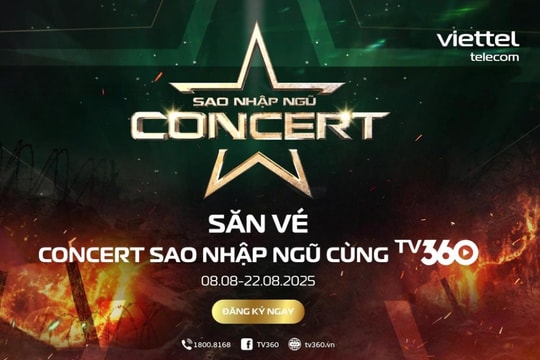Cơ hội săn vé concert Sao nhập ngũ “All Stars” miễn phí trên TV360