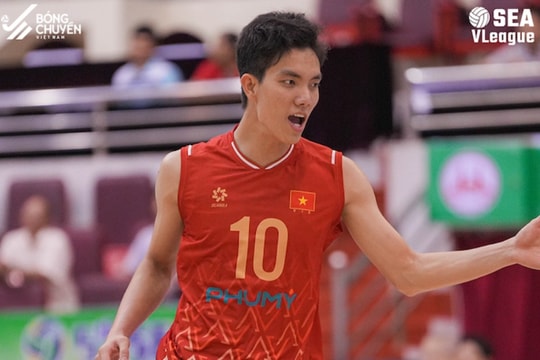 Tuyển bóng chuyền nữ Việt Nam thắng trận đầu tiên tại chặng 2 SEA V.League 2025