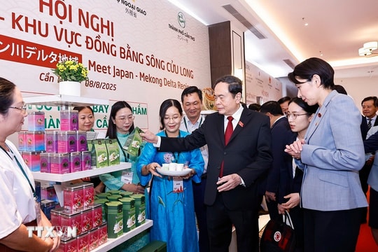 Chủ tịch Quốc hội Trần Thanh Mẫn: Xây dựng chuỗi giá trị bền vững, góp phần vào sự phát triển thịnh vượng Việt Nam - Nhật Bản