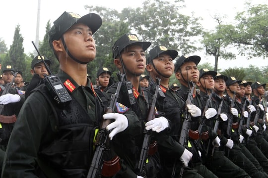 Công an thành phố Hà Nội Gần 3.000 cán bộ, chiến sĩ tham gia diễu hành sáng 10/8