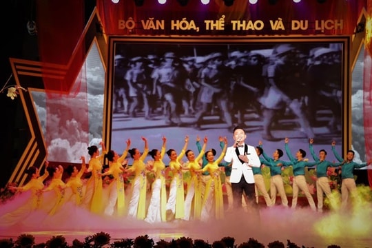Chương trình nghệ thuật Kỷ niệm 80 năm Quốc khánh Trang trọng, hài hòa, thể hiện truyền thống lịch sử, đặc trưng văn hóa