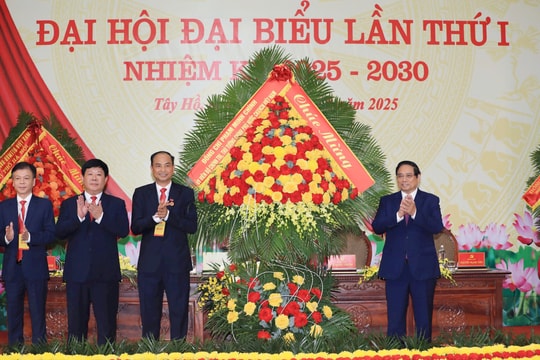 Thủ tướng Phạm Minh Chính: Xây dựng Tây Hồ thành đảng bộ tiêu biểu, dẫn đầu của Thủ đô