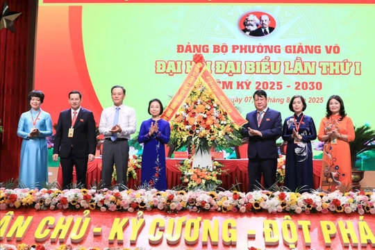 Phường Giảng Võ tiên phong xây dựng đô thị xanh, thông minh