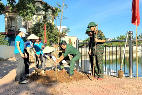 Phường Tùng Thiện: Nhiều hoạt động chào mừng Đại hội Đảng bộ phường lần thứ I