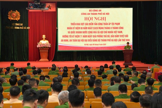 Hà Nội: Bảo đảm tuyệt đối an ninh, an toàn các sự kiện quan trọng