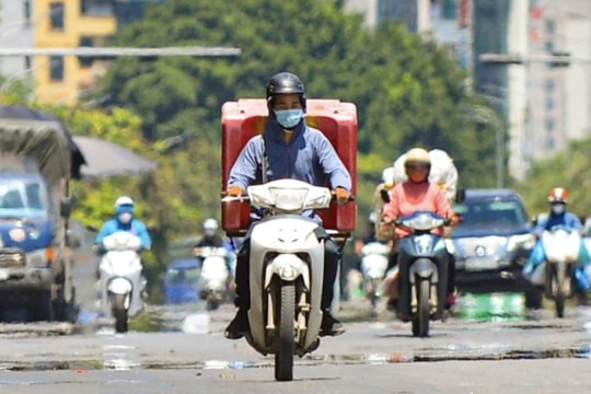 Bắc Bộ và Trung Bộ nắng nóng gay gắt trên 38 độ C