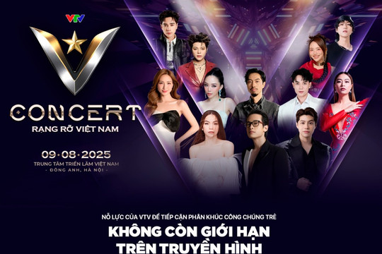 V Concert - nỗ lực tiếp cận phân khúc khán giả trẻ của VTV