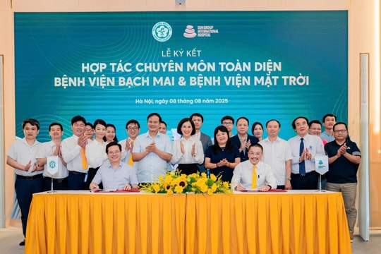 Sun Group mở rộng hệ sinh thái dịch vụ y tế, hợp tác chuyên môn cùng Bệnh viện Bạch Mai