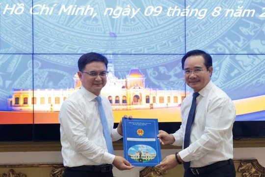Ông Nguyễn Mạnh Cường làm Phó Chủ tịch UBND TP Hồ Chí Minh