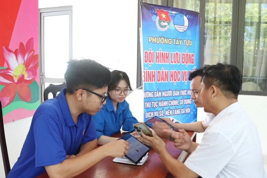 Phường Tây Tựu phát huy sức mạnh cộng đồng để bứt phá trong chuyển đổi số