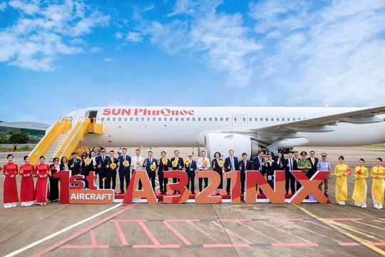 Sun PhuQuoc Airways đón Airbus A321NX đầu tiên, mở bán vé vào tháng 10-2025