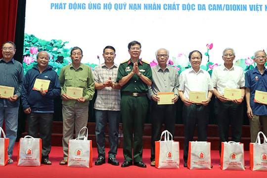 Ngày Vì nạn nhân chất độc da cam/dioxin (10-8): Chung tay xoa dịu nỗi đau