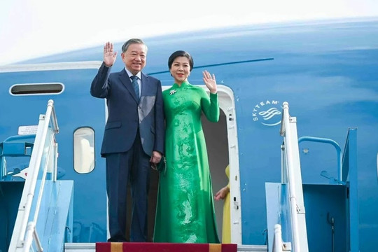Tổng Bí thư Tô Lâm và Phu nhân lên đường thăm cấp Nhà nước Đại Hàn Dân Quốc