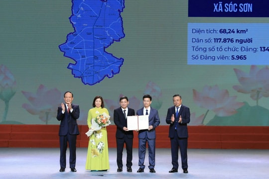 Đảng bộ xã Sóc Sơn vững bước trên chặng đường mới