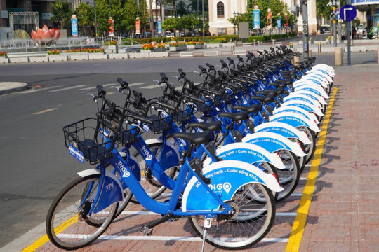 TP Hồ Chí Minh bổ sung 72 tuyến buýt, 8.000 xe đạp công cộng