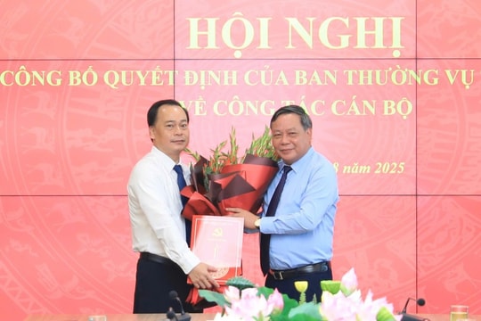 Hà Nội Đồng chí Nguyễn Mạnh Quân giữ chức Phó Chánh Văn phòng Thành ủy