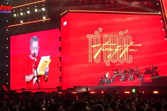 Bùng nổ cảm xúc tại concert "Tổ quốc trong tim"