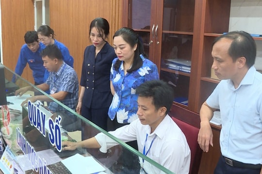 Xã Vân Đình tăng tốc cải cách hành chính, nâng cao hiệu quả phục vụ nhân dân