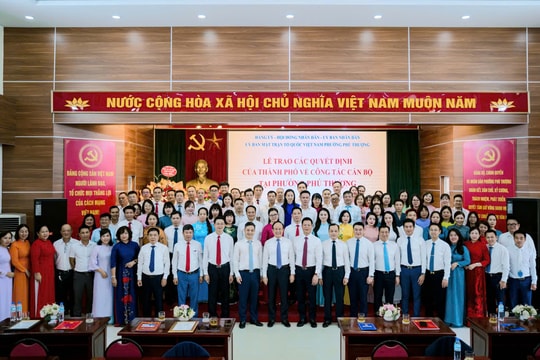 Phát huy truyền thống cách mạng, xây dựng Phú Thượng “Xanh - Văn minh - Hiện đại”