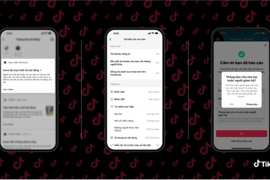 TikTok cập nhật tính năng hỗ trợ phụ huynh đồng hành với con