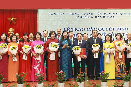 Xây dựng phường Bạch Mai phát triển giàu đẹp, văn minh, hiện đại