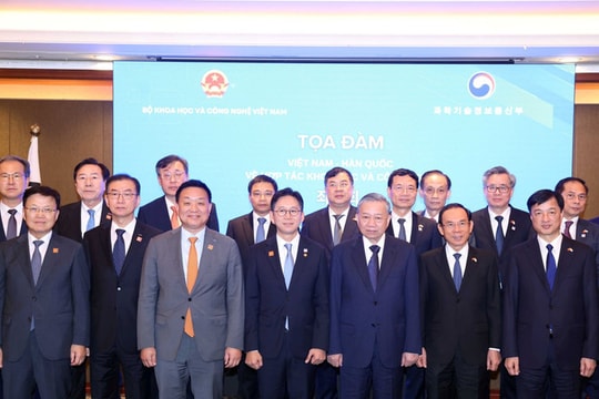 Tổng Bí thư Tô Lâm dự Tọa đàm về khoa học - công nghệ Việt Nam - Hàn Quốc