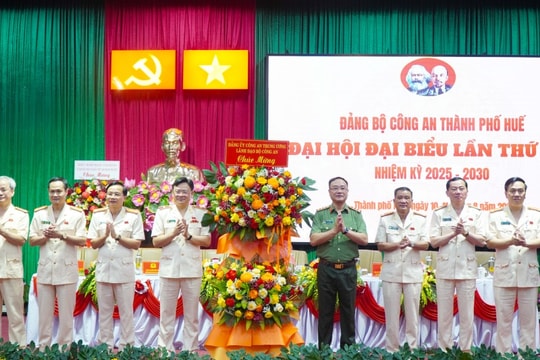 TP Huế: Xây dựng lực lượng Công an trong sạch, vững mạnh