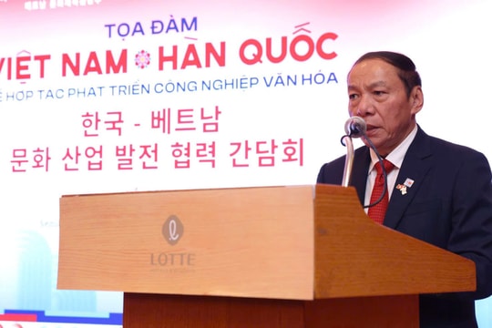 Tọa đàm Việt Nam - Hàn Quốc về hợp tác phát triển công nghiệp văn hóa