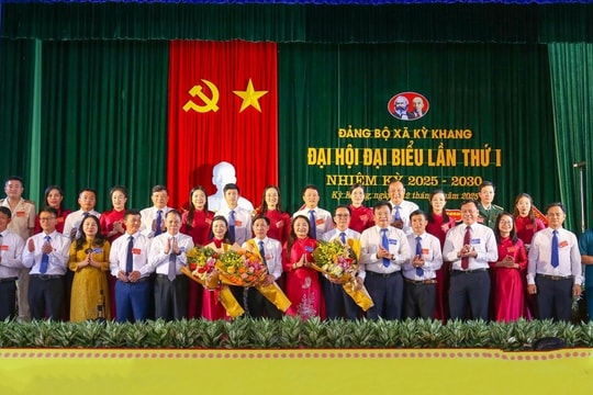 Xã Kỳ Khang (Hà Tĩnh): Quyết tâm tạo đột phá kinh tế, xã hội ngay từ nhiệm kỳ đầu