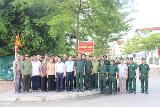 Hội Cựu chiến binh xã Bát Tràng chung tay xây dựng quê hương giàu, đẹp