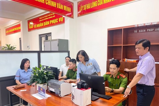 Phường Dương Nội triển khai cấp đổi thẻ đảng viên