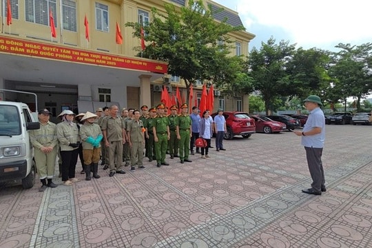 Ra quân giữ gìn trật tự, mỹ quan đô thị phường Đông Ngạc