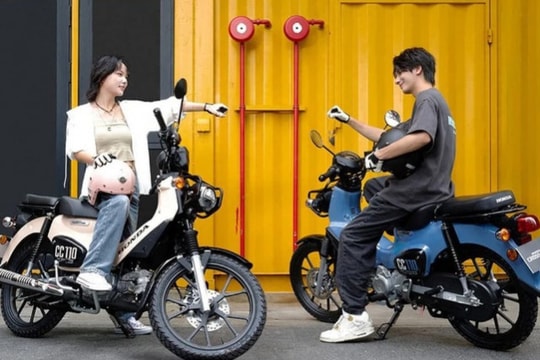 Honda Cross Cub 110 2025 ra mắt: Thêm màu mới, vẫn giữ “chất” retro