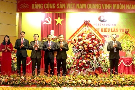 Xây dựng Suối Hai sớm đạt chuẩn xã nông thôn mới kiểu mẫu