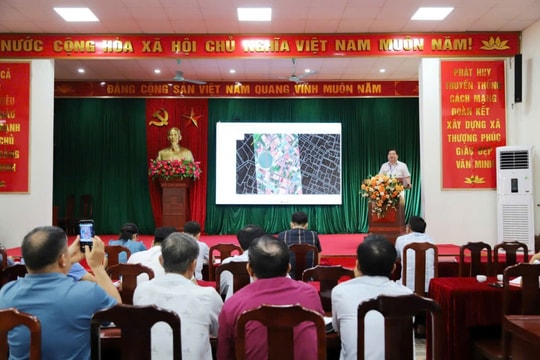 Xã Thượng Phúc khẩn trương triển khai chủ trương dự án đường sắt tốc độ cao Bắc - Nam