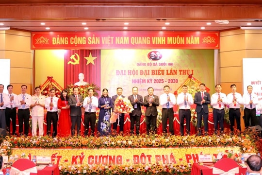 Đại hội đại biểu Đảng bộ xã Suối Hai lần thứ I, nhiệm kỳ 2025 - 2030: Tập trung phát triển du lịch, dịch vụ để phát triển nhanh, bền vững