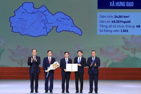 Đại hội đại biểu Đảng bộ xã Hưng Đạo lần thứ I, nhiệm kỳ 2025-2030: Niềm tin và khát vọng bứt phá