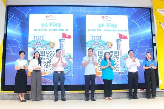 Ra mắt sổ tay “Ba Đình - Mã số ký ức, kết nối tương lai”