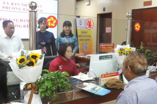 Phường Bạch Mai tăng tốc vận hành hiệu quả mô hình chính quyền mới